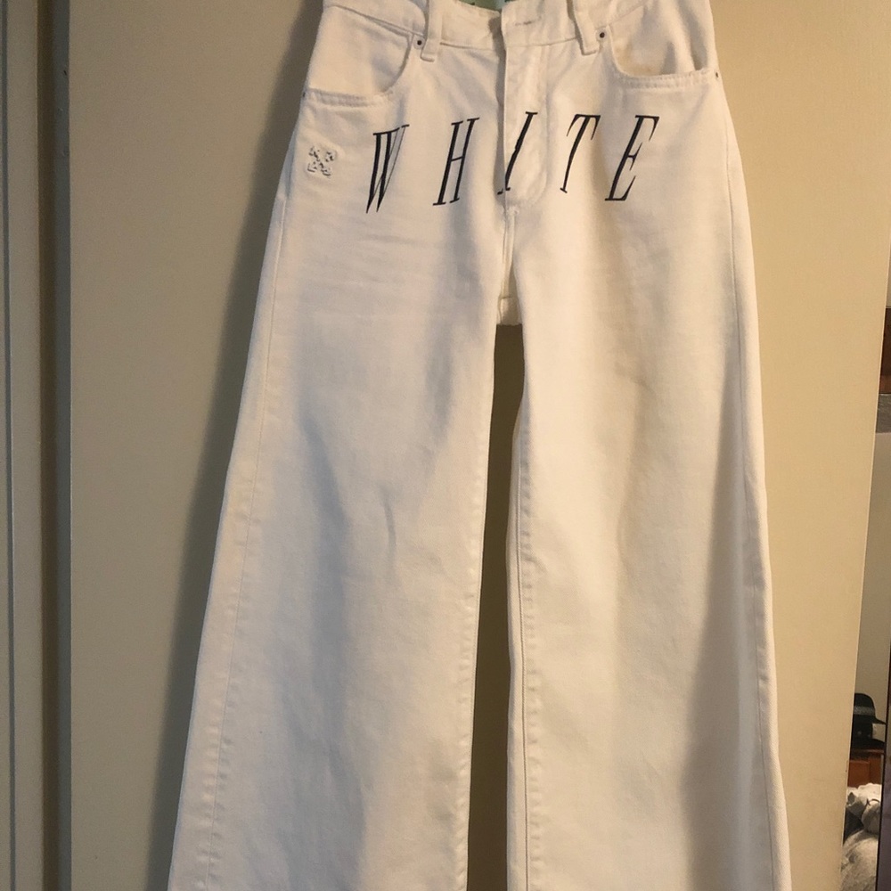 Off white jeans